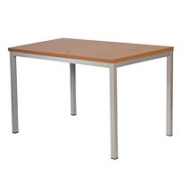 Kancelársky stôl ISTRA 120x60 cm sivá/buk