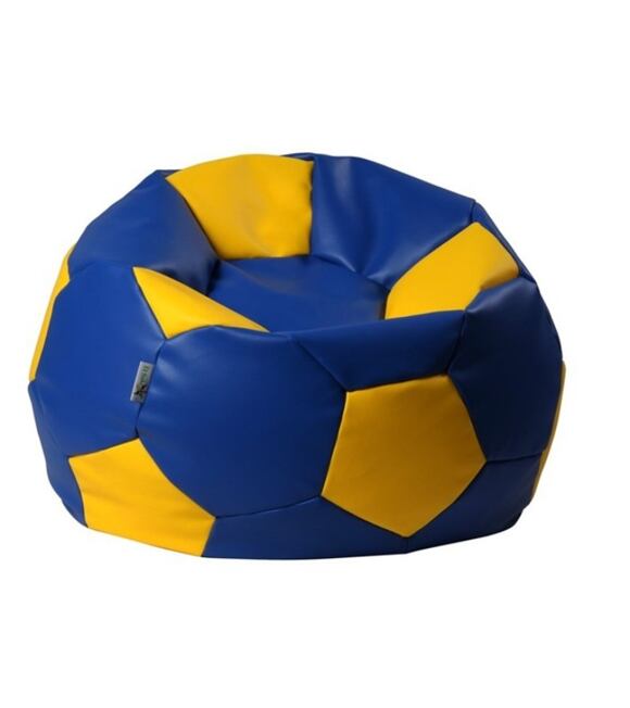 Antares Sedací vak Euroball BIG XL modro - žltý kortexin