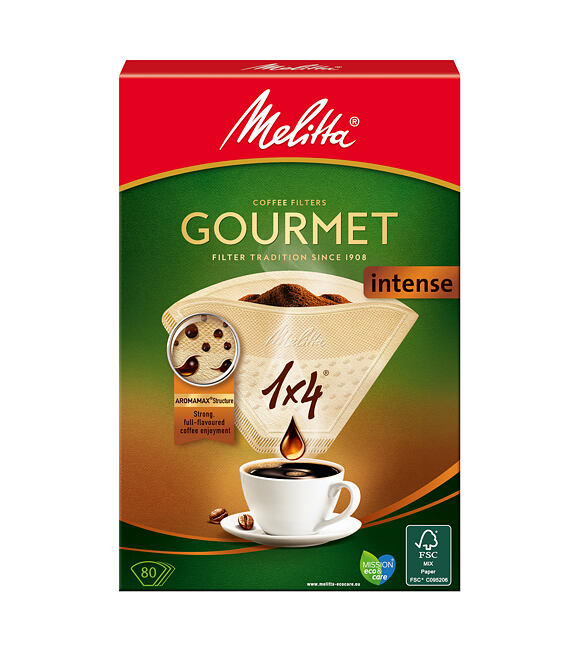 Gourmet Intense Kávové filtre 1x4 80 ks MELITTA 6763159
