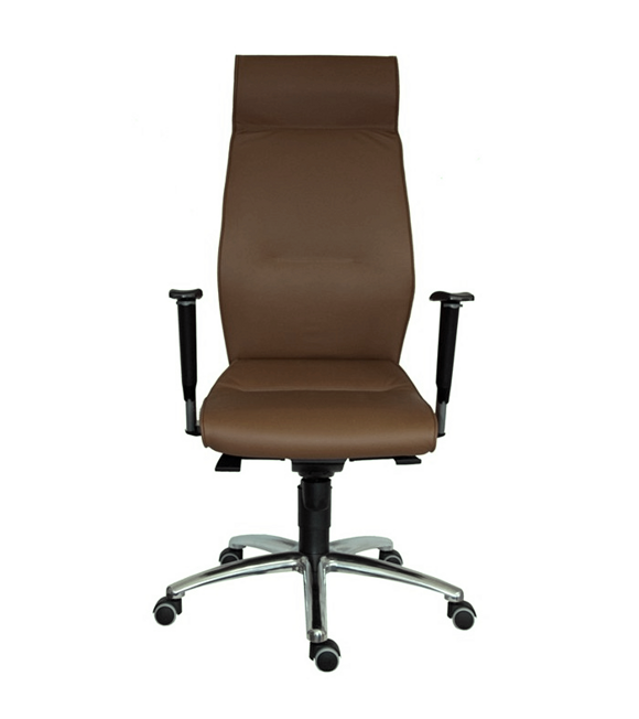 Kancelárská stolička 1800 SYN LEI kože hnedá