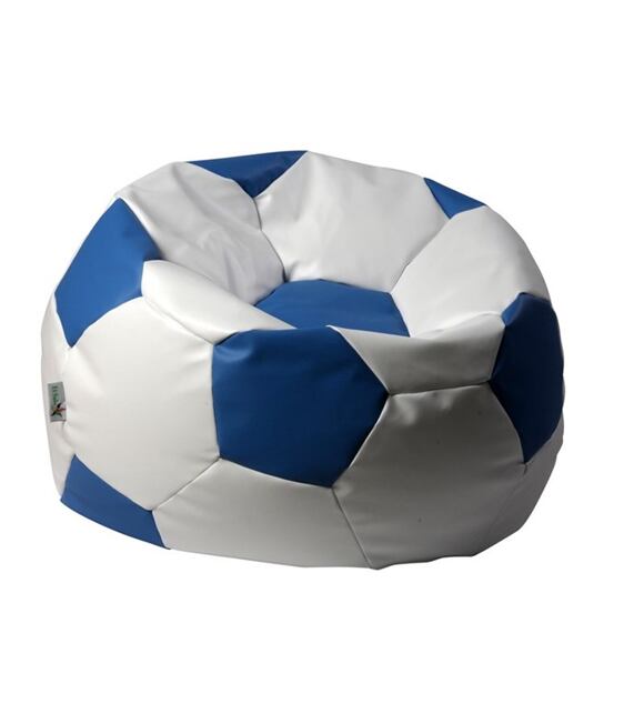 Antares Sedací vak Euroball BIG XL bielo - modrý