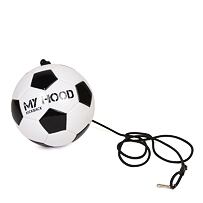 Kickback Futbalová lopta s vratnou gumou - veľkosť 4 My Hood 302055