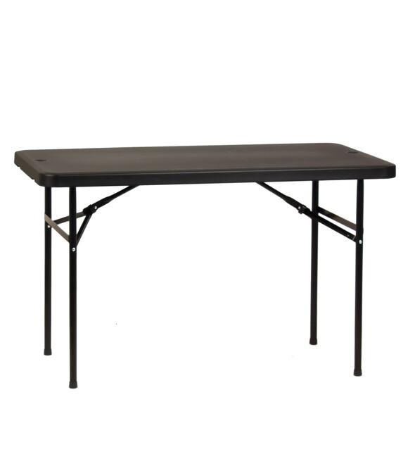 New York cateringový skladací stôl 122x61 cm - čierna Your Brand 720033