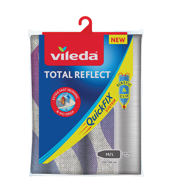 Total Reflect Poťah na žehliacu dosku - strieborný VILEDA 163263